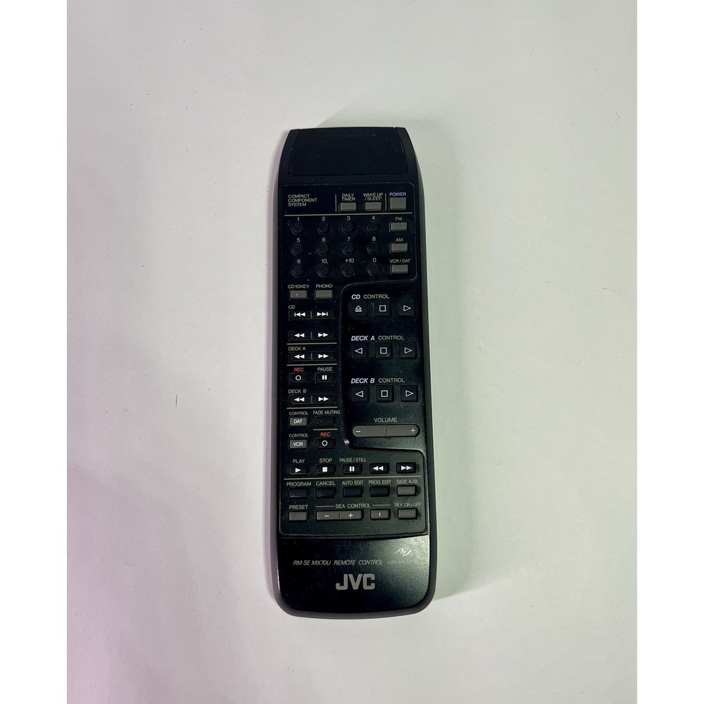 JVC RM-SEMX1U Remote Control, Black - OEM for MX-1 Stereo System